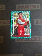 2025 Topps Chrome Formula 1 Aqua Raywave Refractor Noel Leon /199