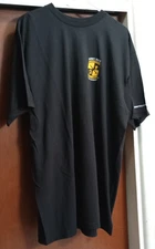 UNICOR TSHIRT XL BLACK USA ARMY ROTC FIGHTING ILLINI NWOT