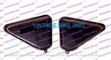 NORTON COMMADO ROADSTER BLACK PAINTED 750 850 SIDE PANEL/COMPATIBLE FOR