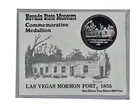 Vintage 1979 Las Vegas Mormon Fort City Mint Coin Press 1 oz .999 Silver BU