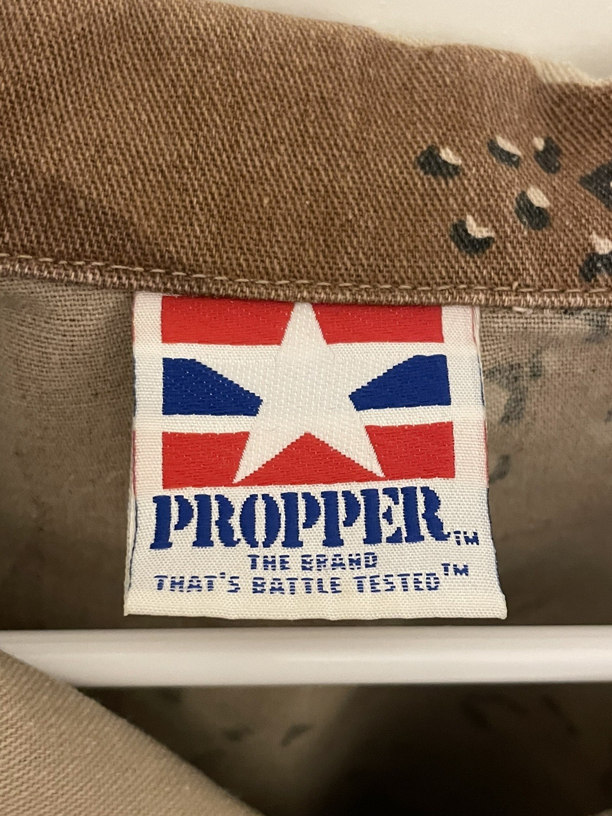 Propper BDU Jacket Mens LARGE Regular Desert Camo… - image 8