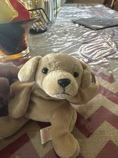 Ty Beanie Baby - FETCH the Golden Labrador Retriever Dog 8.5 Inch 1997