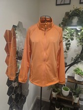 Karrimor Grid Fleece Full Zip Jacket Orange UK 12 Medium KS-230 RRP £79.99