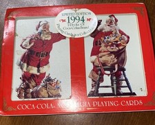 Coca Cola Nostalgia Playing Cards - 2 Decks 1994 Made In USA