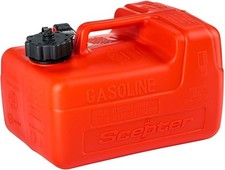 Scepter 3.2 Gallon Portable Marine Gas Can, Boat Fuel Tank Gallon, Red