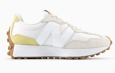 New Balance スニーカー 327WS327（WHITE/YELLOW） New Balance 327 Casual Womens Sneakers Shoes White Citrus Yellow