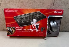 NEW Microsoft Laser Desktop 6000 v3 Wireless Ergonomic Keyboard Mouse SEALED