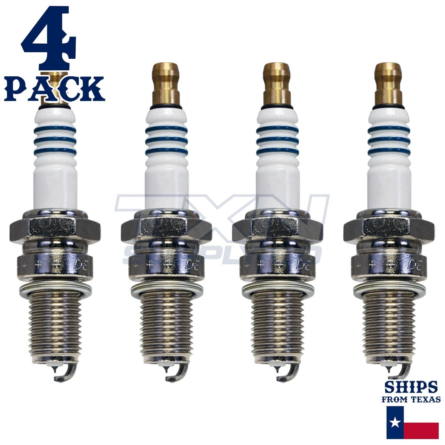 4 Pack Denso 5371 Standard Spark Plugs IX22