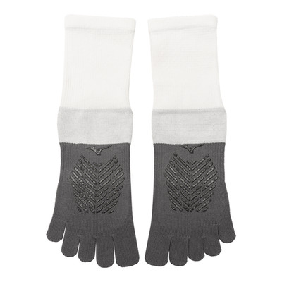 Mizuno Five Toe Zero Glide Short Socks Unisex Sports Socks Casual NWT P2MX251001