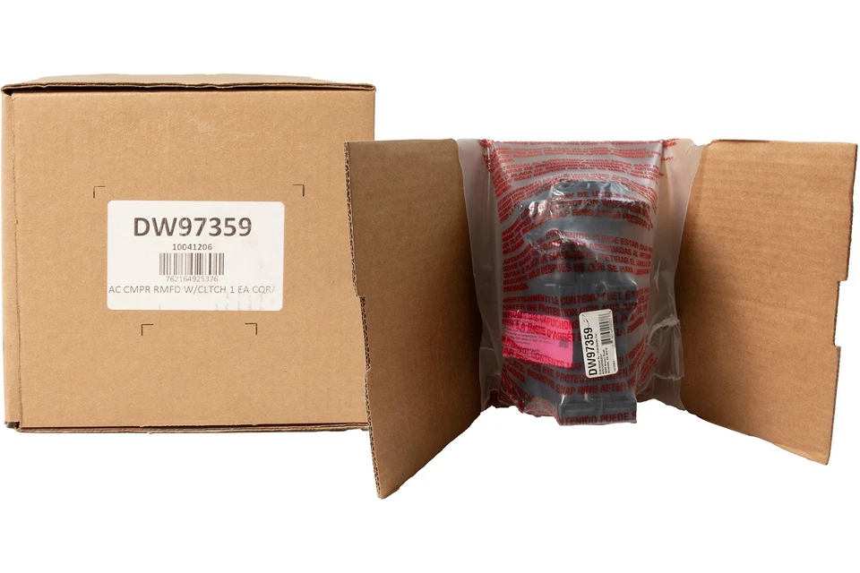 Compresor de aire acondicionado remanufacturado Carquest apto para Toyota Prius 2001-2003 número DW97359 Foto 2 de 4