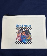 Retro Lilo  Stitch Pencil Case Pen Bag Students School Supplies Gift Makeup Bag