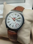 Automatic Seiko Refurbished vintage White dial Men's wrist watch free shipping