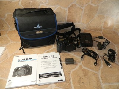 Canon EOS  30 D Body + Canon CA-PS400 + diverses Zub. - GUT
