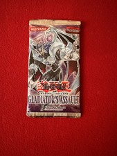 Yugioh Gladiator's Assault Unlimited Edition Booster Pack Factory Sealed!