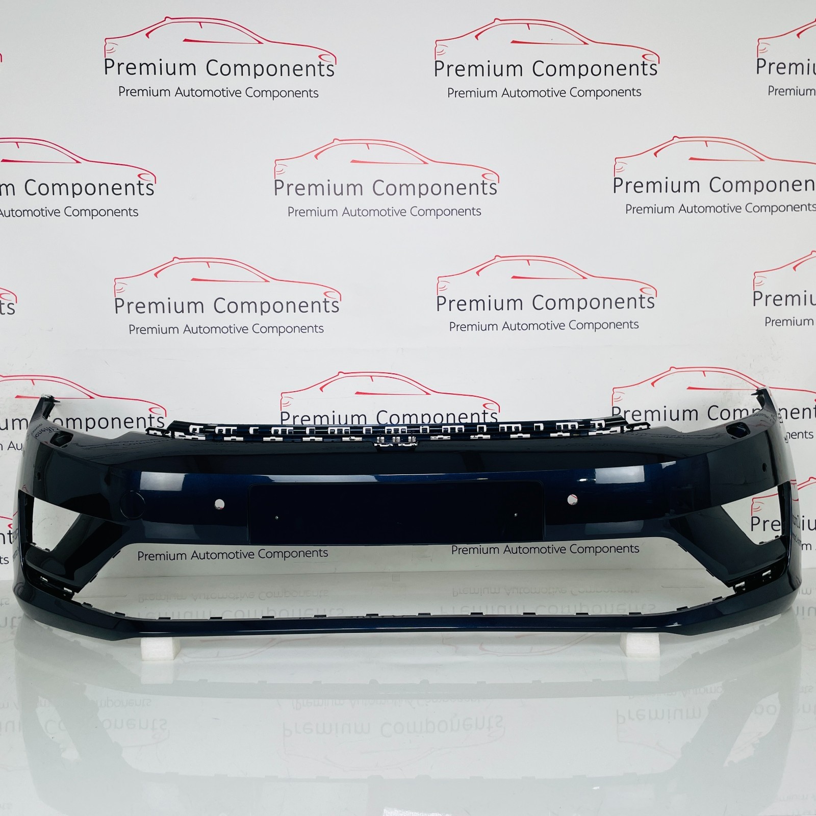 VW Golf Sportsvan Front Bumper SV Genuine Blue 510807221F | 2015–2018 [BA91]