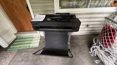 HP DesignJet T520 Large Format Plotter (Blue Screen / BSOD) For Parts or Repair 