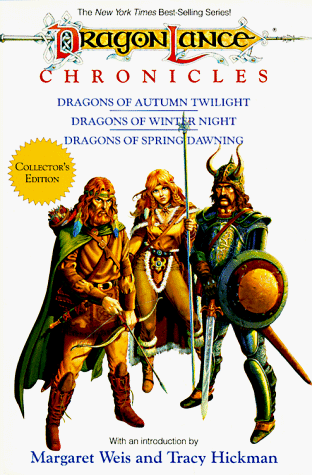 THE DRAGONLANCE CHRONICLES TRILOGY (COLLECTORS EDITION) By Margaret Weis & Tracy - Foto 1 di 1