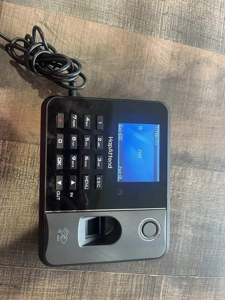 Reloj de Tiempo - Relojes de Huellas Dactilares para Empleados Pequeña Empresa Foto 3 de 4