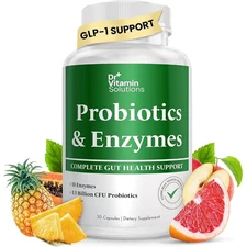 DR VITAMIN SOLUTIONS Weight Loss Enzymes Pre & Probiotics Digestive Health
