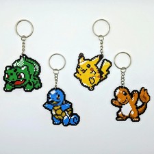 Pok mon Retro Pixel Art Keychain