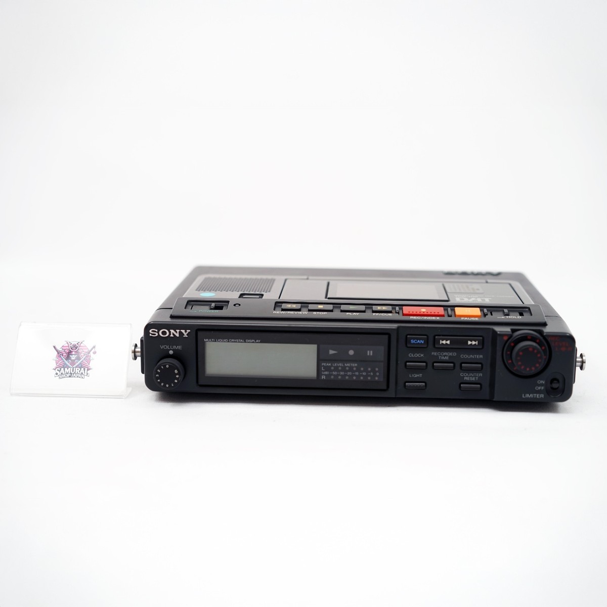 Sony TCD-D10 Portable DAT Recorder Player w/ AC Adapter Case