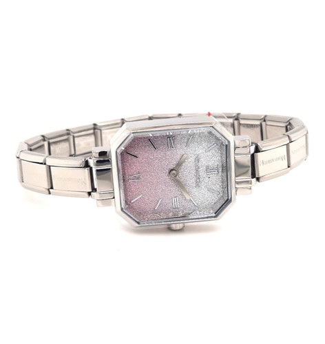 Nomination Watch Paris Pink Ombre Glitter Dial Watch 076037/034