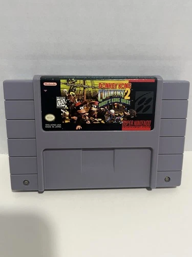 Donkey Kong Country 2 Diddy's Kong Quest Nintendo SNES  Cartridge Only