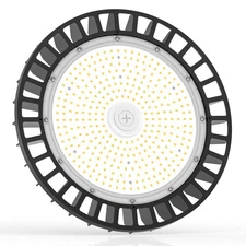 150W LED High Bay Light 277-480V Industrial UFO Fixture 22500LM Warehouse Lights