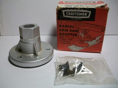Craftsman Radial Arm Saw Adapter # 30301  NOS