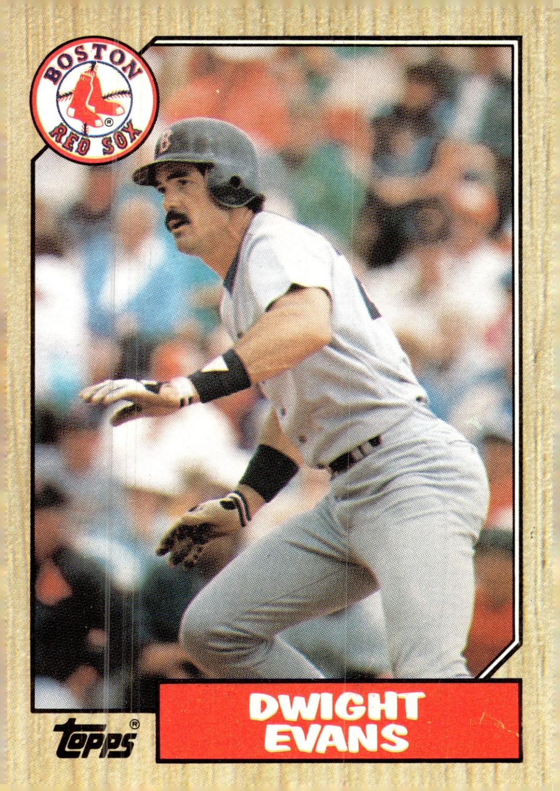 1987 Topps #645 Dwight Evans
