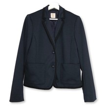 Gap Navy The Academy Blazer with Black Trim Women's Size 8 Uniform Heritage Prep