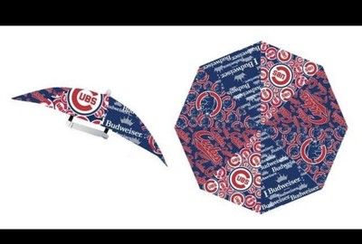 cubs budweiser patio umbrella Chicago Cubs Budweiser Umbrella Hat Giveaway 6/13/25 SGA