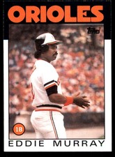 Eddie Murray 1986 Topps #30 Orioles MLB READ FREE SHIPPING AutographDen
