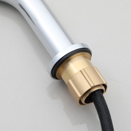 Automatic Sensor Faucet Bathroom Sink Tap Basin Chrome Induction Water Tap - Picture 5 of 21