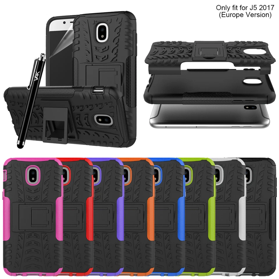 Funda protectora híbrida blindada a prueba de golpes para Samsung Galaxy A3 A5 J3 J5 2017 Foto 2 de 2