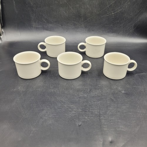 Lot of 5 Stonehenge Midwinter England White Coffee Mugs Tea Cups - Picture 4 of 8