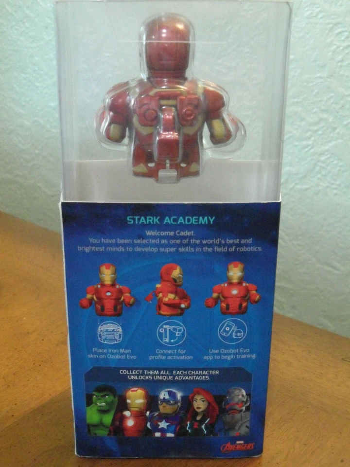 Ozobot Evo Marvel The Avengers Iron Man Action Skin New Unopened - Image 4 of 4