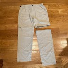 World Wide Sportsman Convertible Cargo Pants Shorts Zipper Tan Mens L Large 32 — photo 1