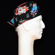 Disney Pixar Cars on Black Theme Scrub Hat