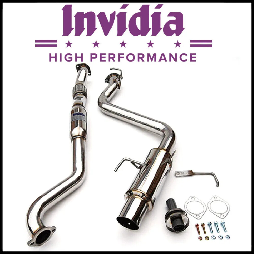 Invidia N1 ステンレス インプレッサ GRB GRF Invidia N1 Stainless Tip Cat-Back Exhaust System fits 2015