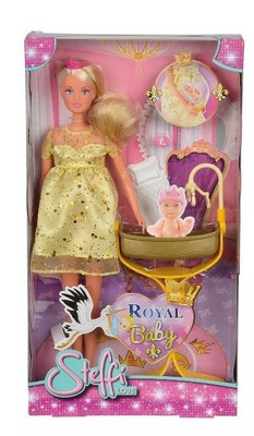 Simba Toys Steffi Love Princess Royal Expecting Baby Playset
