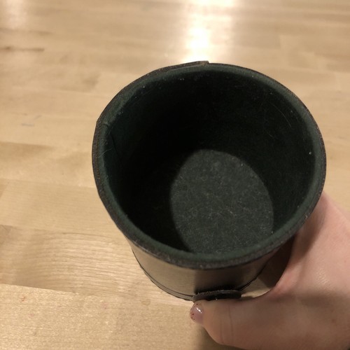 Tazza dadi Sheldon vintage con dadi vintage - Foto 4 di 5