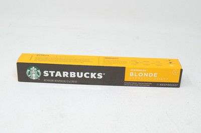 starbucks blonde roast nespresso