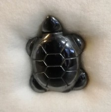 Perle tortue en Hématite 28 x 21 mm/11 grammes