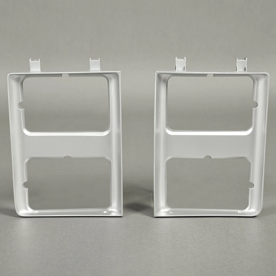 Headlight Doors Bezels Driver & Passenger Side For 85-88 Chevy Blazer C10 C20 Foto 2 de 4