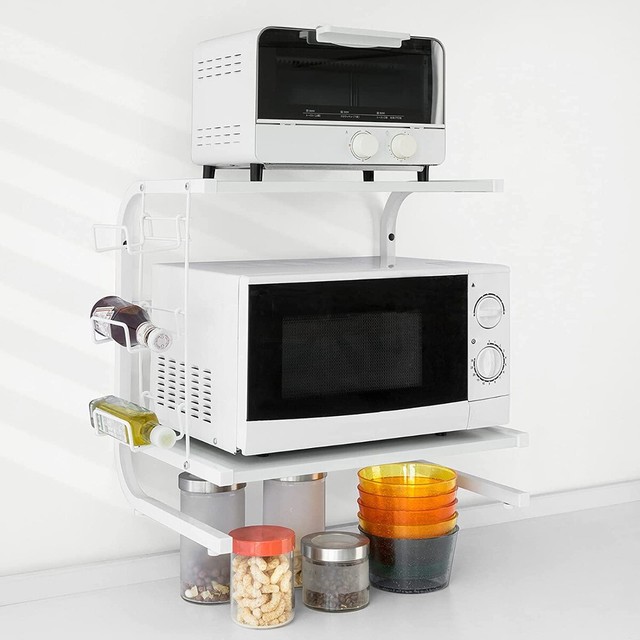 Sobuy FRG092-W Forno a Microonde Mensole Carrello da Cucina Mensola  Angolare | Acquisti Online su eBay