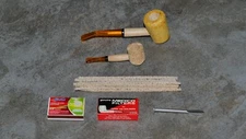 Beginner Smoking Tobacco Pipe Kit Set - Missouri Meerschaum Corn Cobs - Free S/H