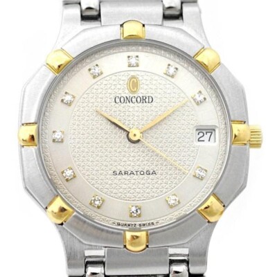 Concord Saratoga Men'S Watch Stainless Steel Quartz 11P