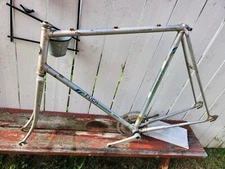 Vintage PUCH Competition Bicycle FRAME, FORKS and CRANK