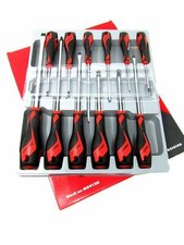 12pc TENG MEGA DRIVE Screwdriver Set - Pozi Phillips + Slotted Mechanic Engineer
